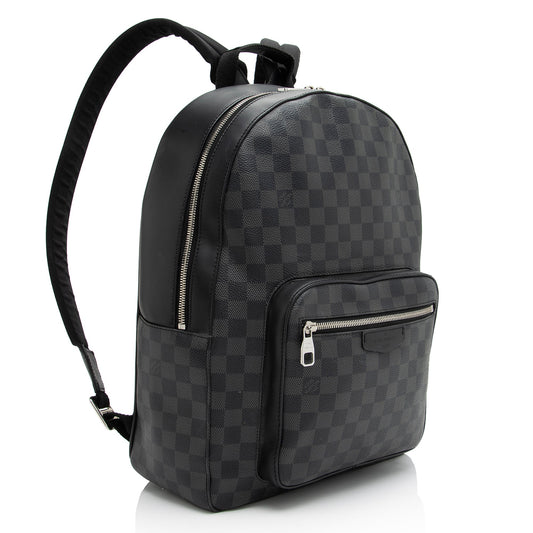 Louis Vuitton Damier Graphite Josh Backpack (SHF-23302)