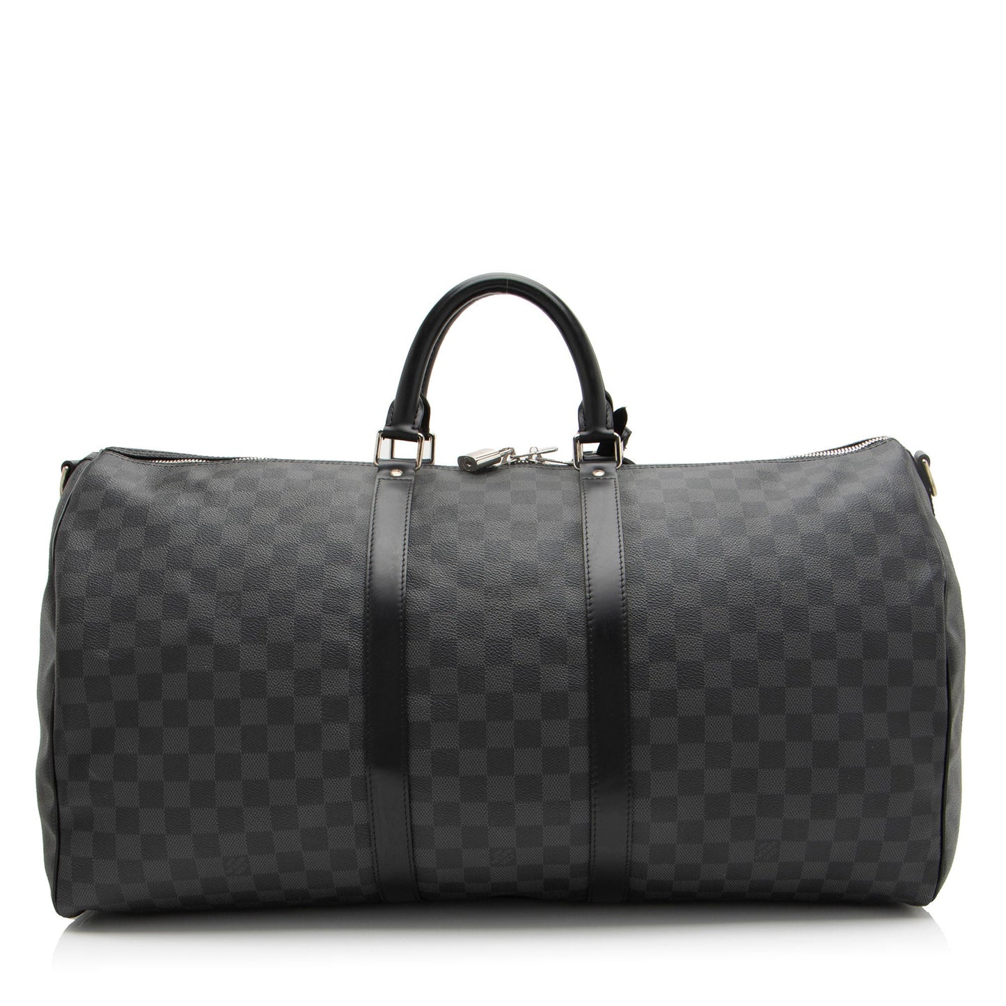 Louis Vuitton Damier Graphite Keepall Bandouliere 55 Duffle (SHF-IDTC9L)