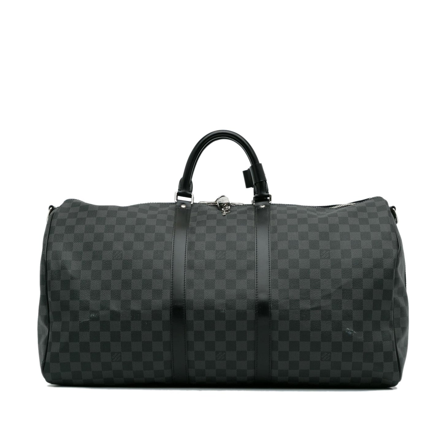 Louis Vuitton Damier Graphite Keepall Bandouliere 55 (SHG-xrkvxr)