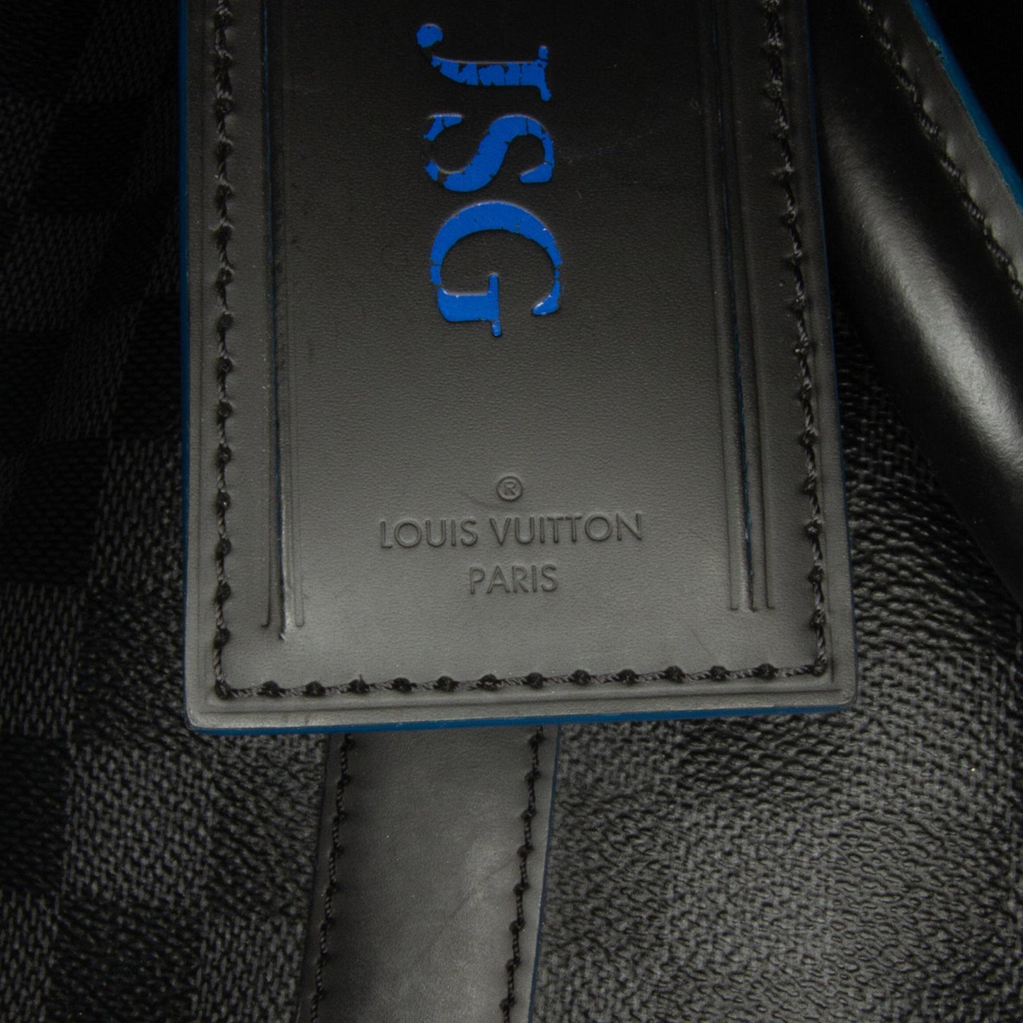 Louis Vuitton Damier Graphite Keepall Bandouliere 55 (SHG-A1oTqy)