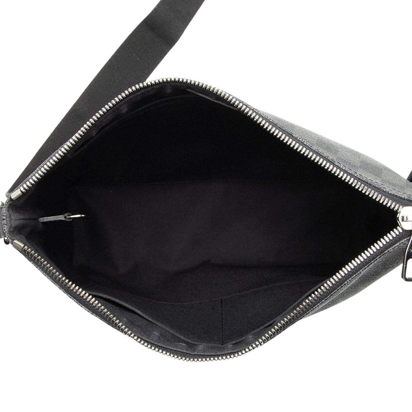 Louis Vuitton Damier Graphite Mick PM Shoulder Bag (SHF-eMLEKD)