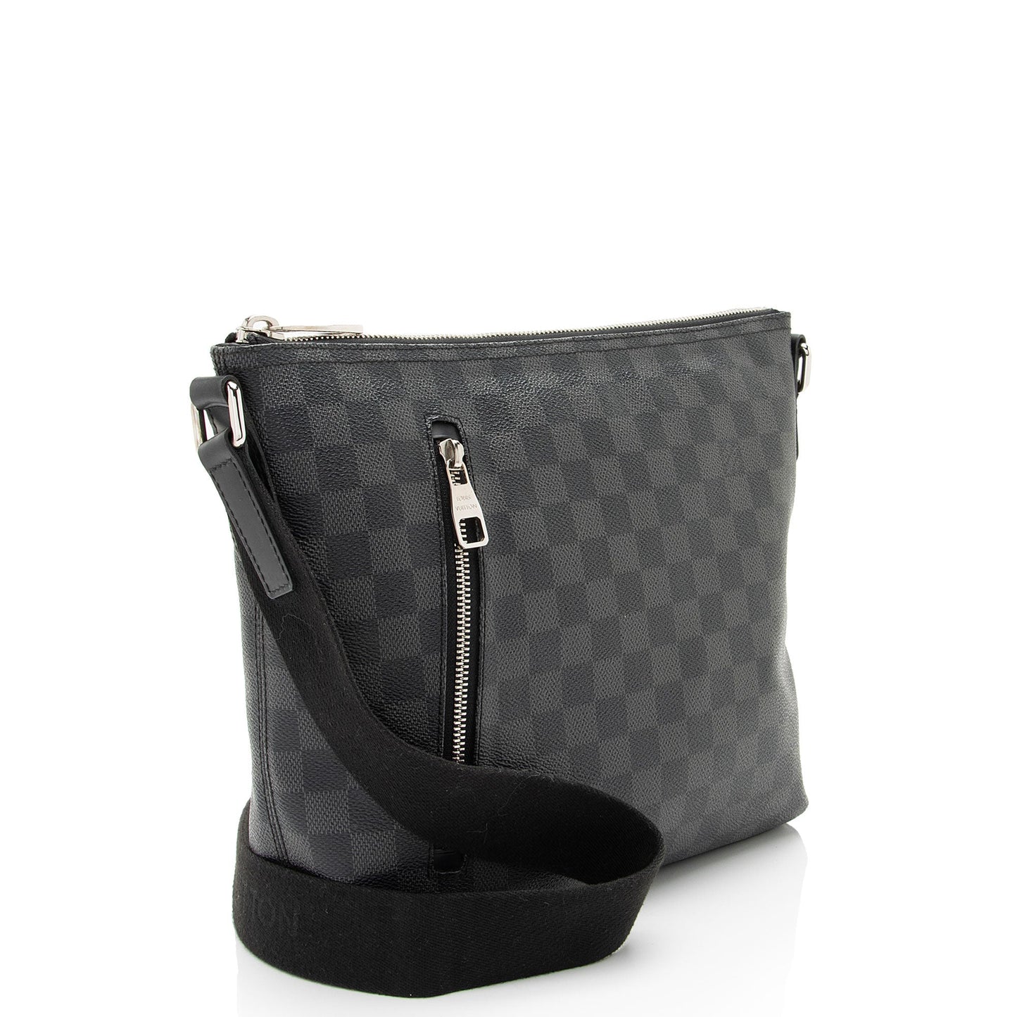 Louis Vuitton Damier Graphite Mick PM Shoulder Bag (SHF-eMLEKD)