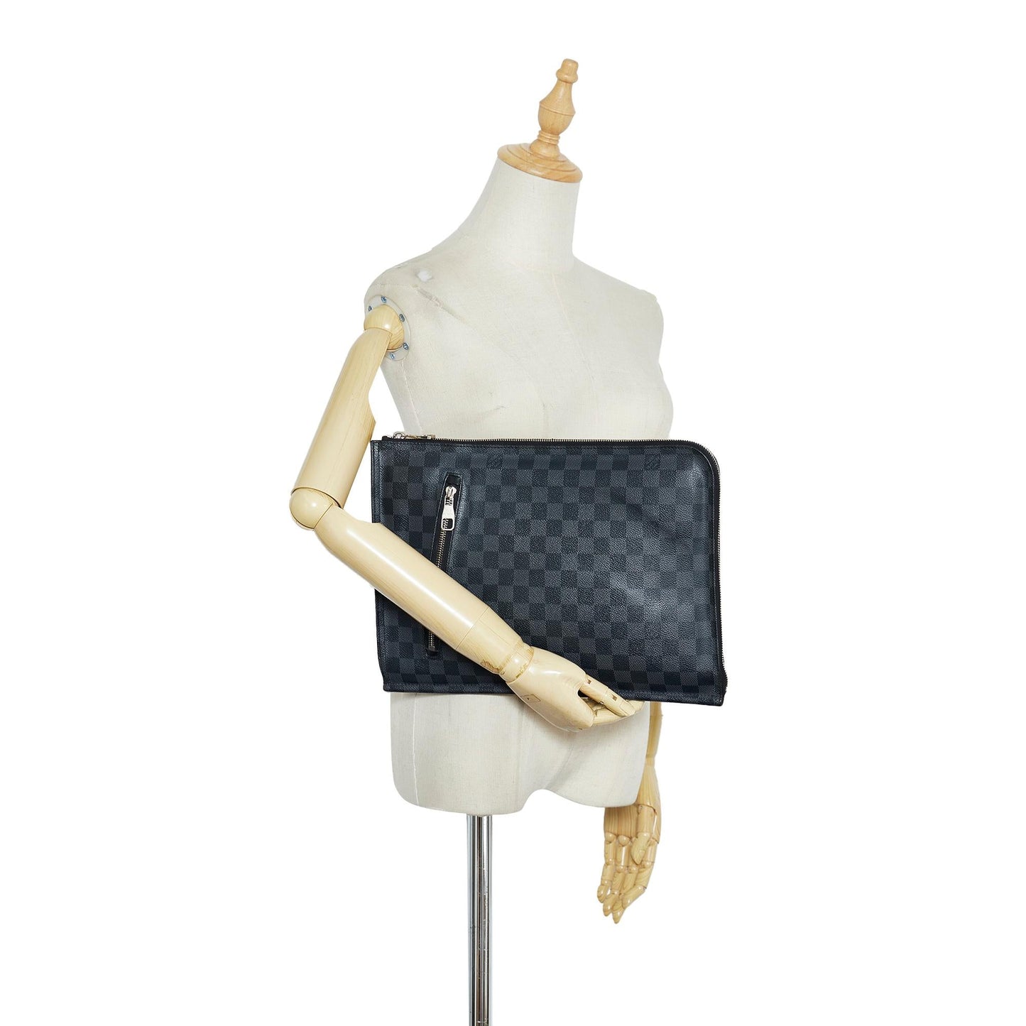 Louis Vuitton Damier Graphite Poche-Documents Portfolio (SHG-Eu0GUn)