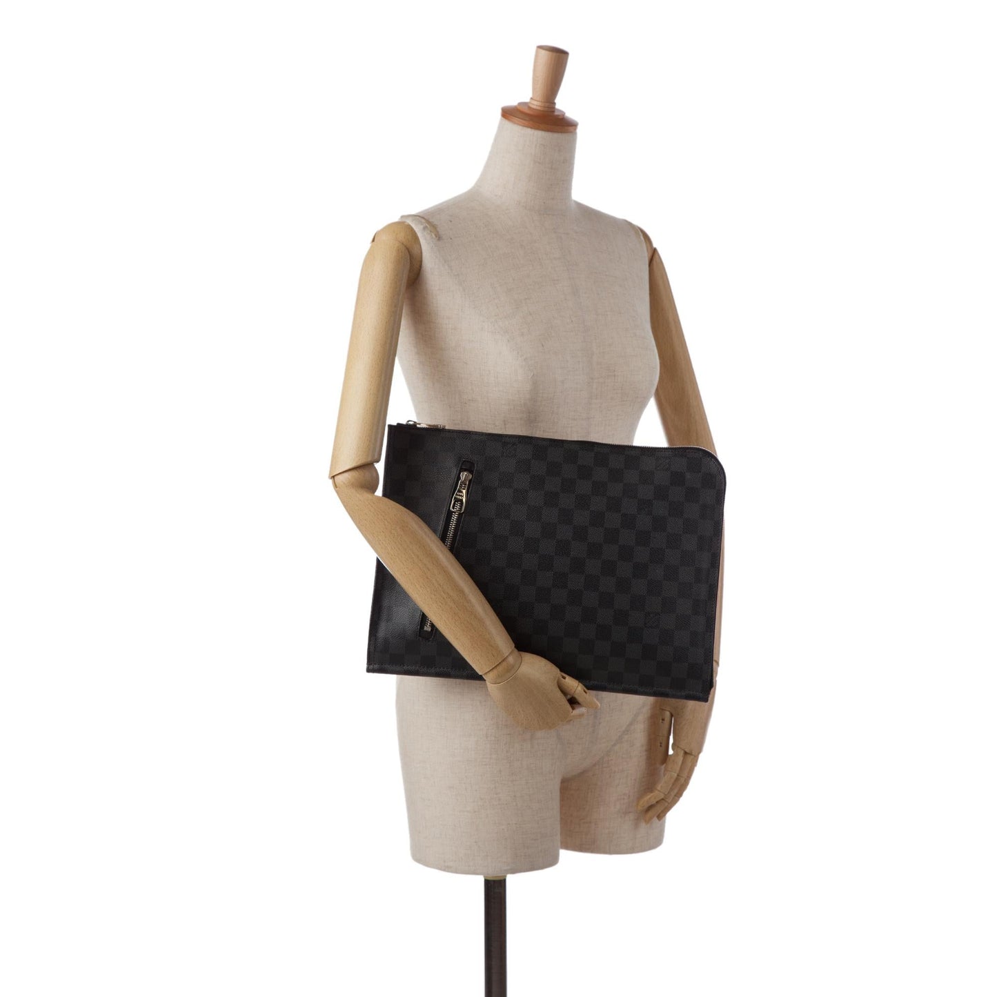 Louis Vuitton Damier Graphite Poche-Documents Portfolio (SHG-DDetDA)