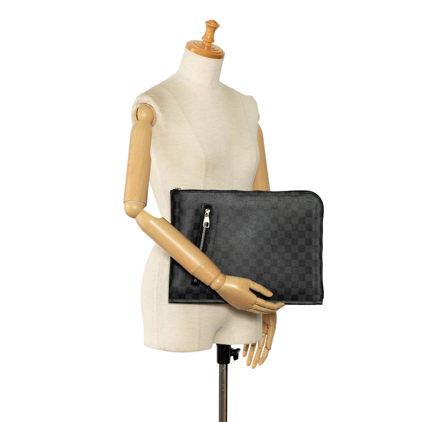 Louis Vuitton Damier Graphite Poche-Documents Portfolio (SHG-Y6oswW)
