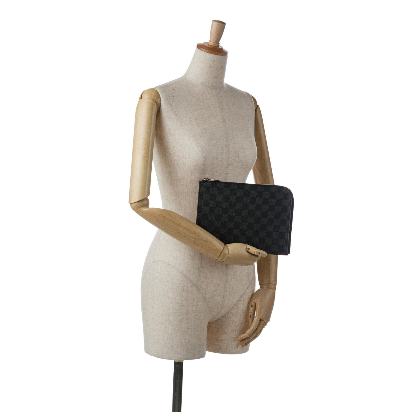 Louis Vuitton Damier Graphite Pochette Jour PM (SHG-fwgFqC)
