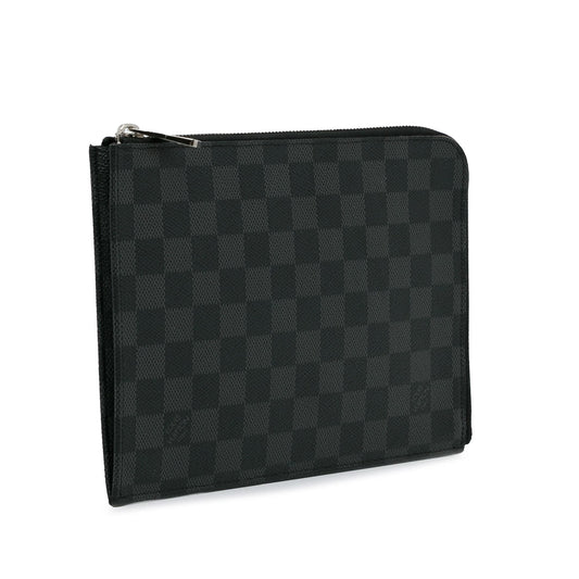Louis Vuitton Damier Graphite Pochette Jour PM (SHG-fwgFqC)