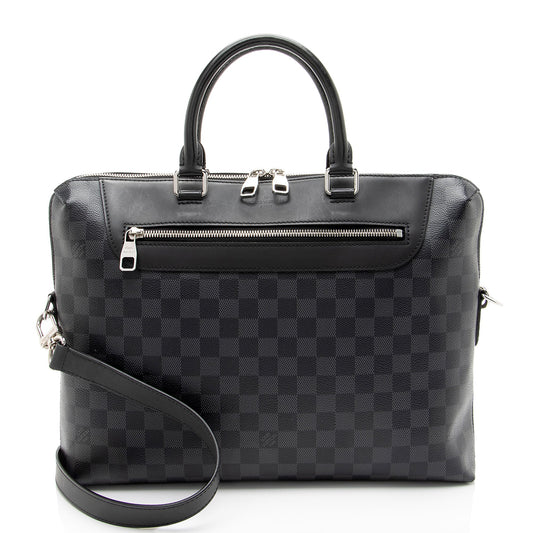 Louis Vuitton Damier Graphite Porte Documents Jour Bag