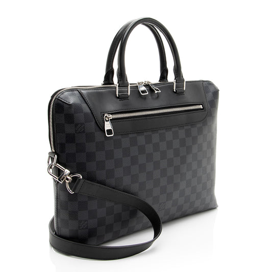 Louis Vuitton Damier Graphite Porte Documents Jour Bag