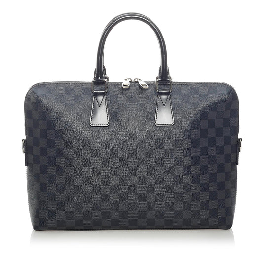 Louis Vuitton Damier Graphite Porte Documents Jour (SHG-33493)