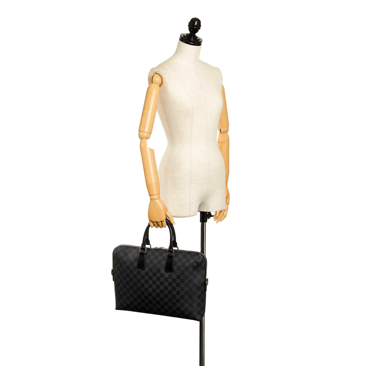 Louis Vuitton Damier Graphite Porte Documents Jour (SHG-33493)