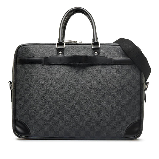 Louis Vuitton Damier Graphite Porte-Documents Voyage GM (SHG-5xVJQb)