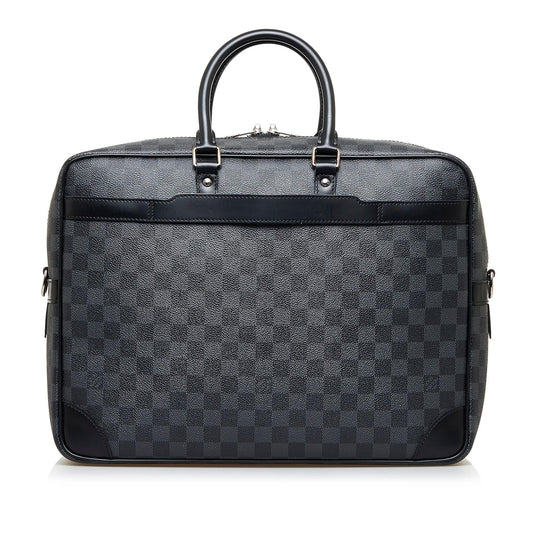 Louis Vuitton Damier Graphite Porte Documents Voyage PM (SHG-aFXOnQ)
