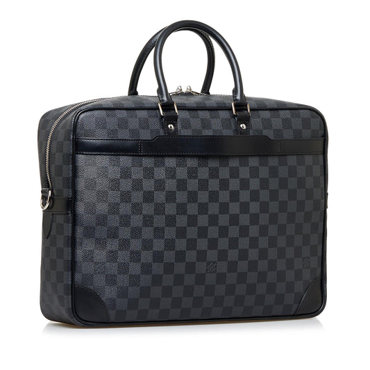 Louis Vuitton Damier Graphite Porte Documents Voyage PM (SHG-aFXOnQ)