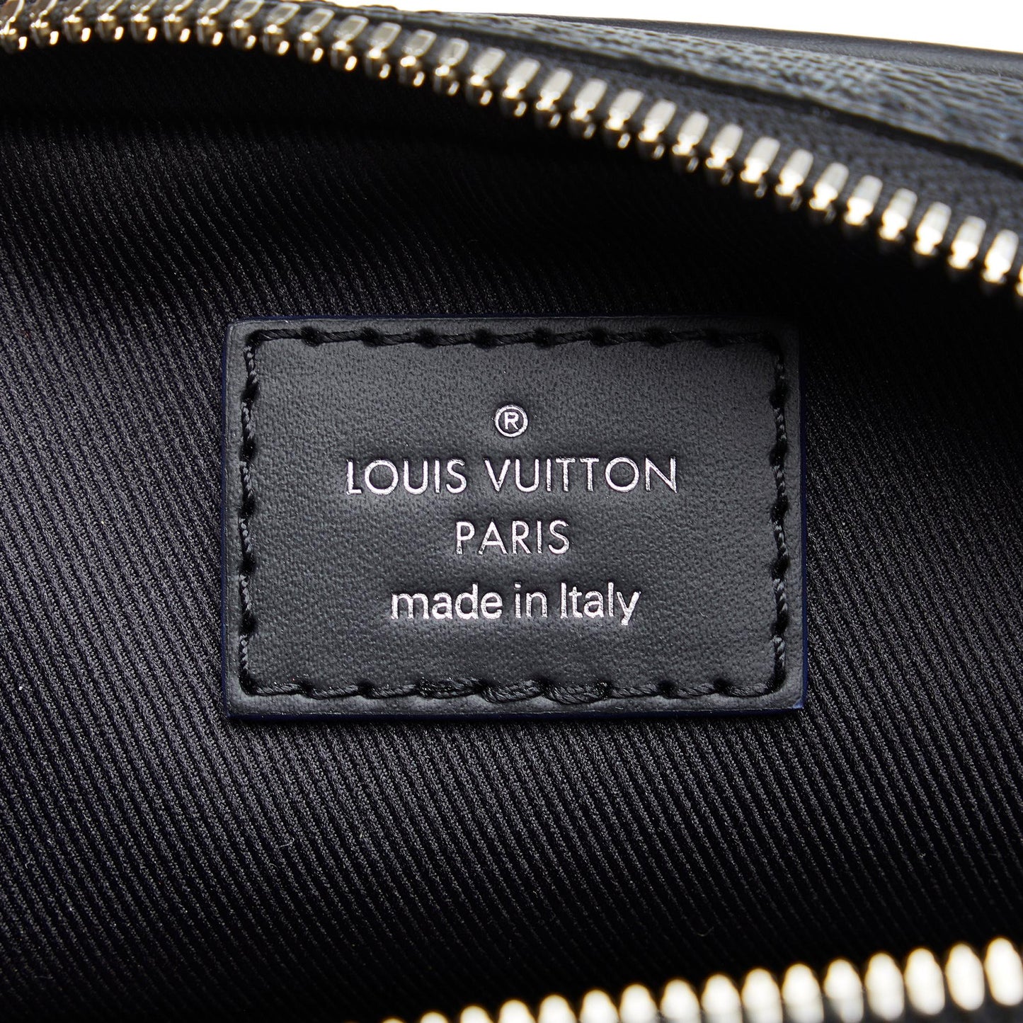 Louis Vuitton Damier Graphite Renaissance Map Danube Slim PM