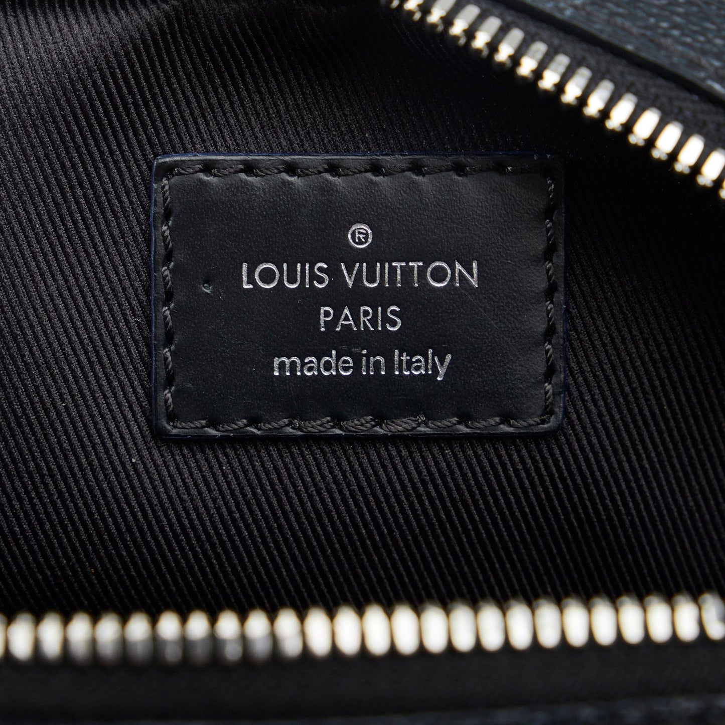 Louis Vuitton Damier Graphite Renaissance Map Danube Slim PM