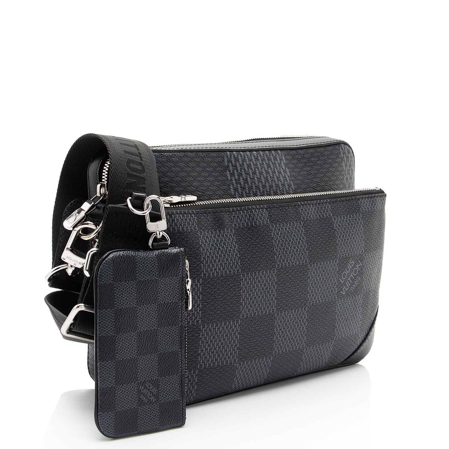 Louis Vuitton Damier Graphite Trio Messenger (SHF-7W9tQn)