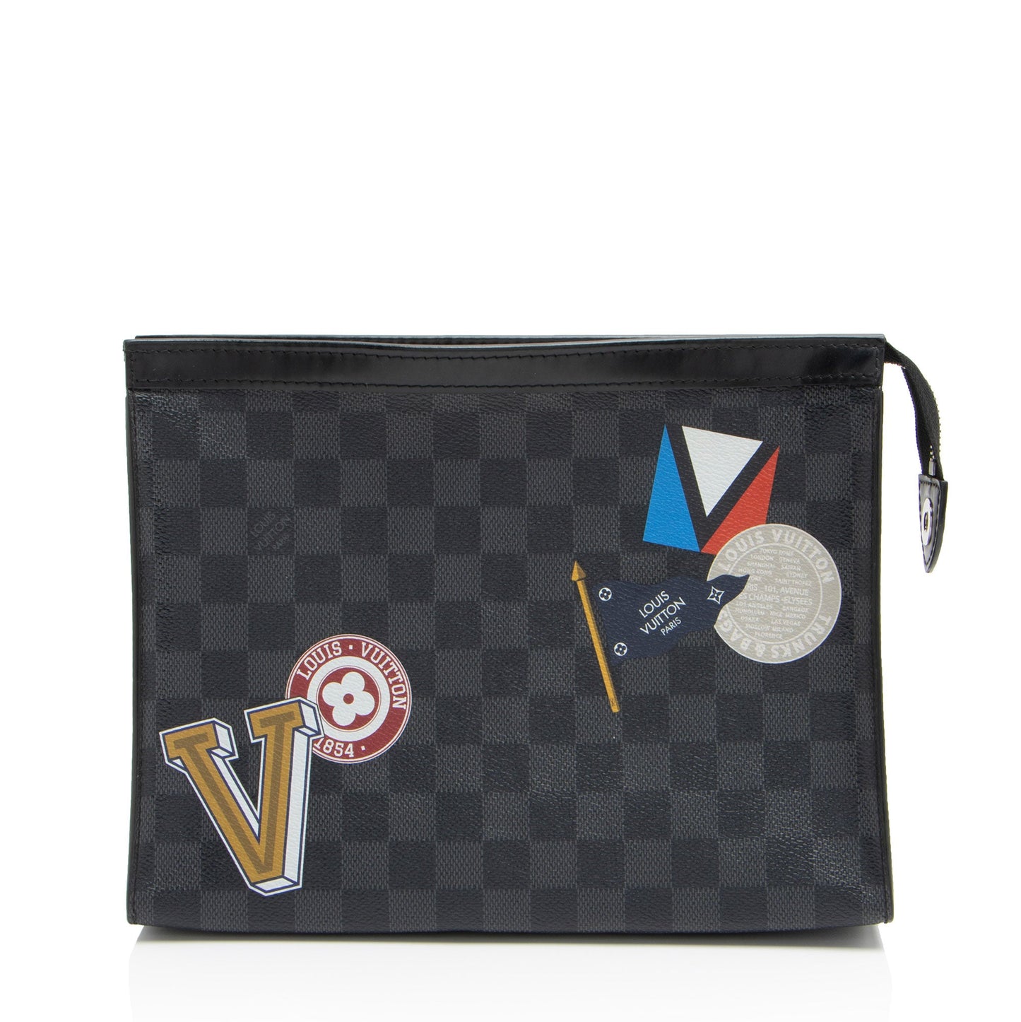 Louis Vuitton Damier Graphite Voyage MM Pochette