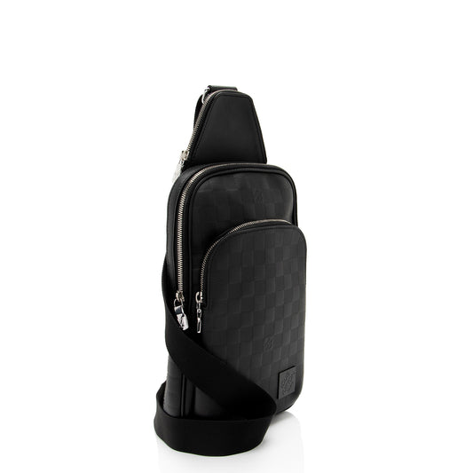 Louis Vuitton Damier Infini Avenue Sling NM Bag (SHF-9sJFWL)