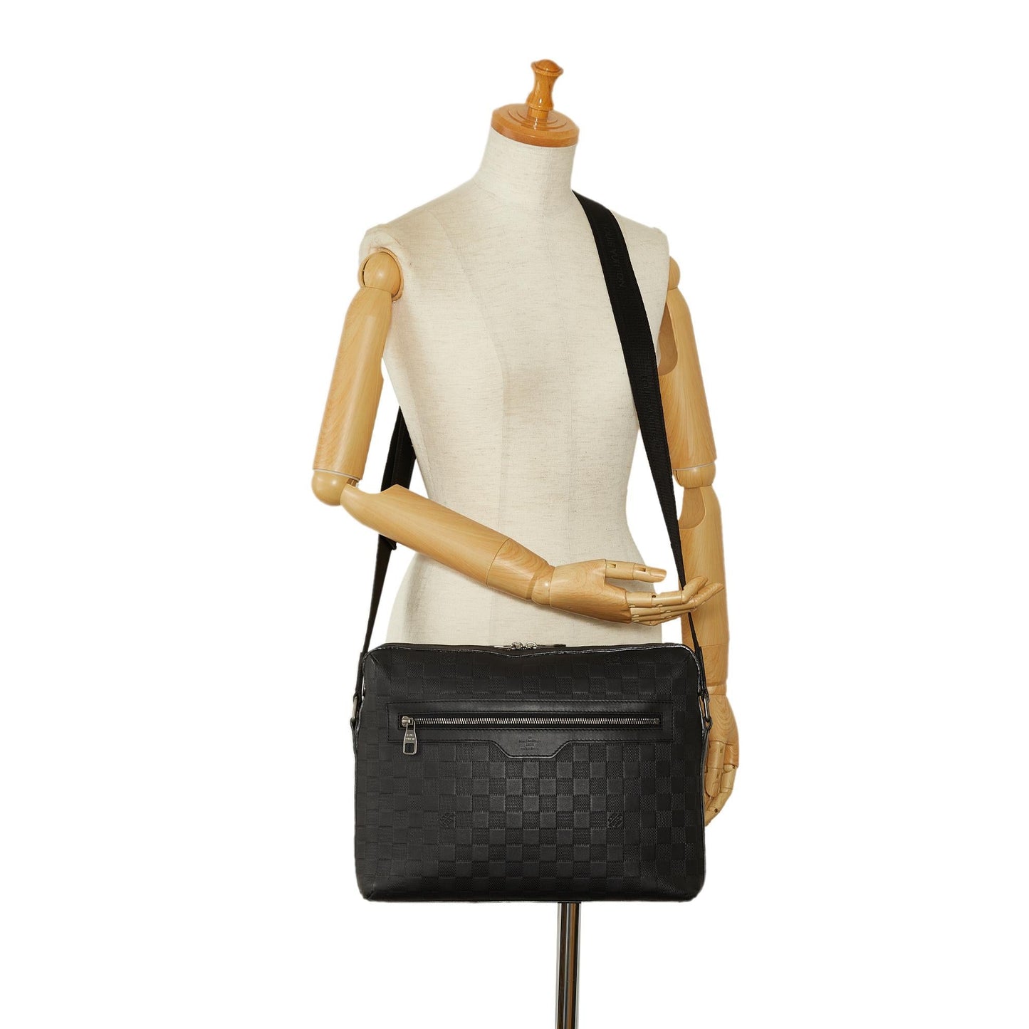 Louis Vuitton Damier Infini Calypso MM (SHG-26GxZF)