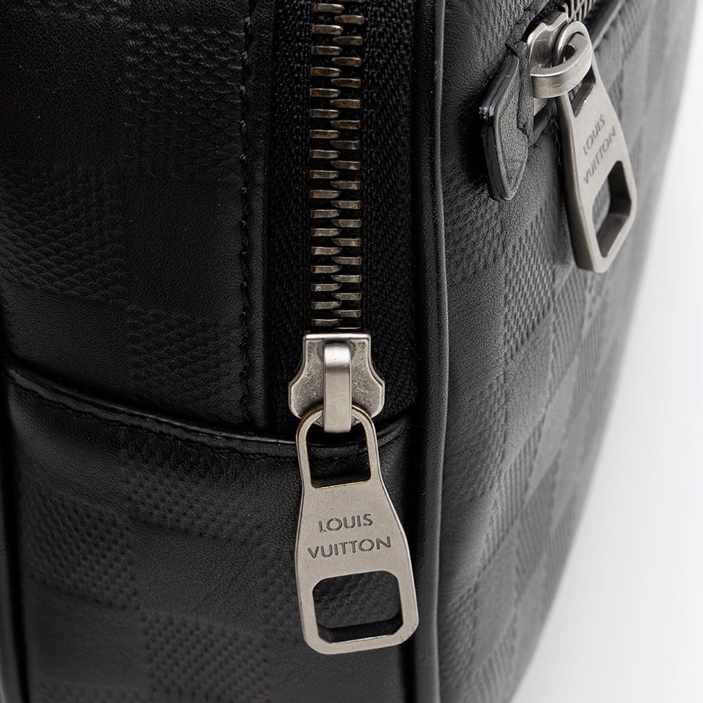 Louis Vuitton Damier Infini Leather Ambler Belt Bag (SHF-21168)
