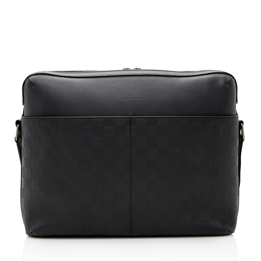 Louis Vuitton Damier Infini Leather Calypso MM Messenger Bag (SHF-19049)