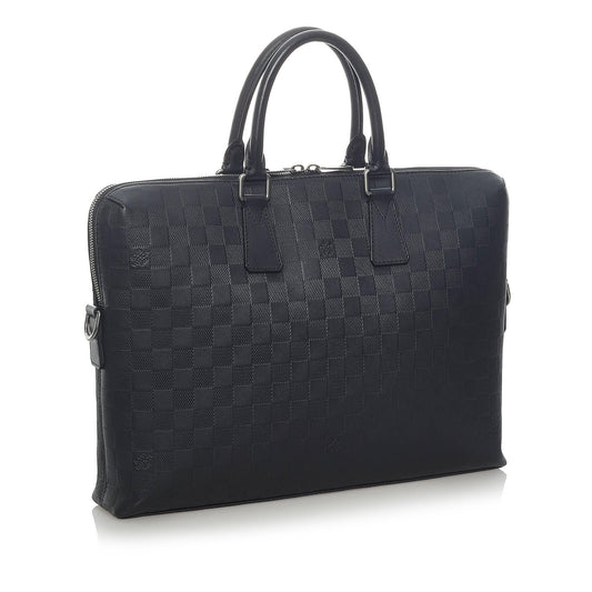 Louis Vuitton Damier Infini Porte Documents Jour (SHG-33416)