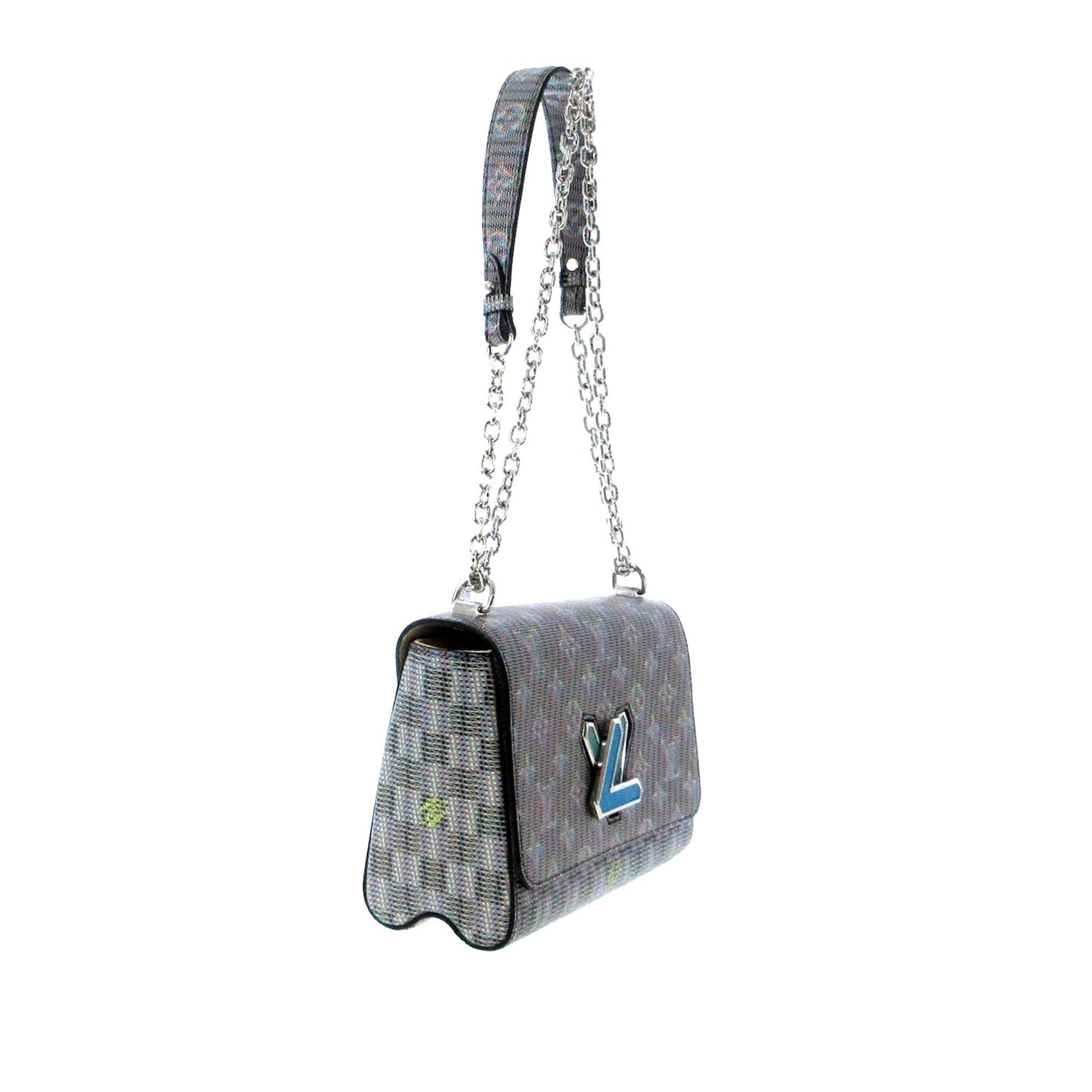 Louis Vuitton Damier Monogram Pop Twist MM (SHG-4gOPgk)
