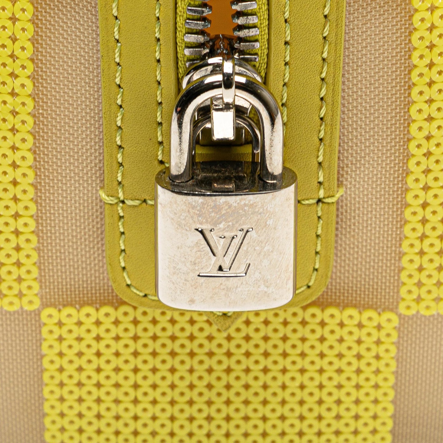 Louis Vuitton Damier Optic Mesh Sequins Cube Speedy