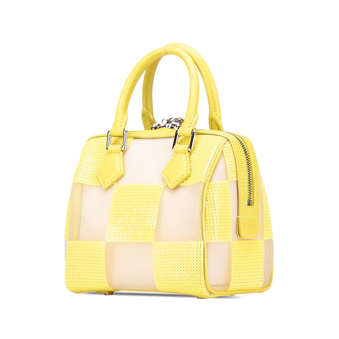 Louis Vuitton Damier Optic Mesh Sequins Cube Speedy
