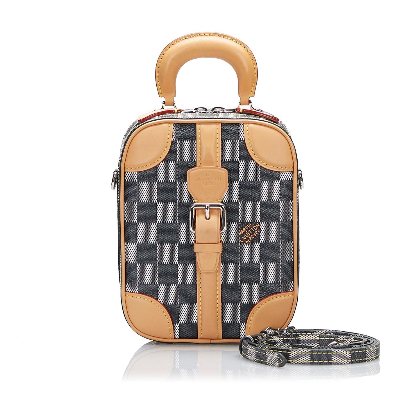 Louis Vuitton Damier Valisette Vertical Satchel (SHG-Quixj3)