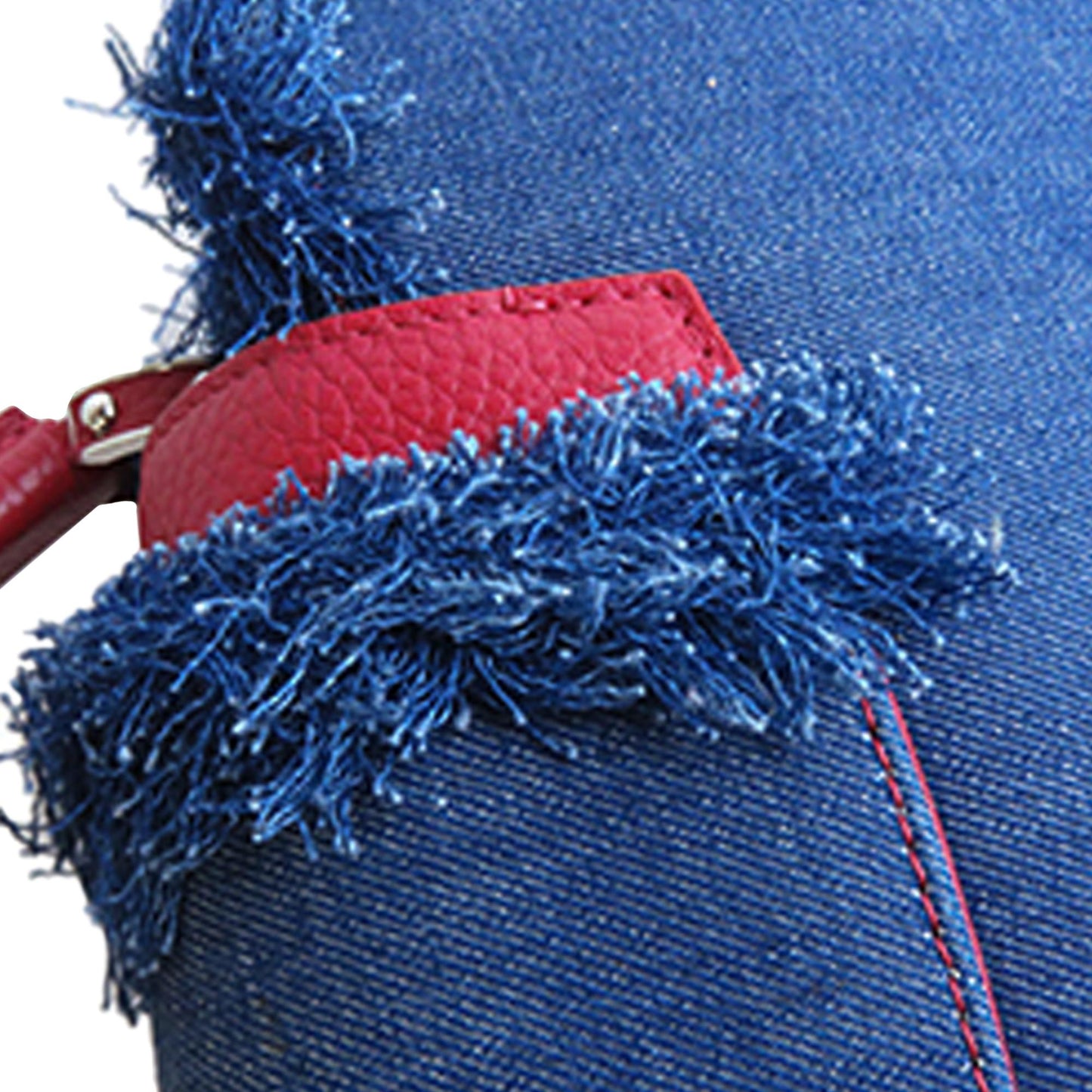 Louis Vuitton Denim Capucines PM (SHG-M3Scgr)