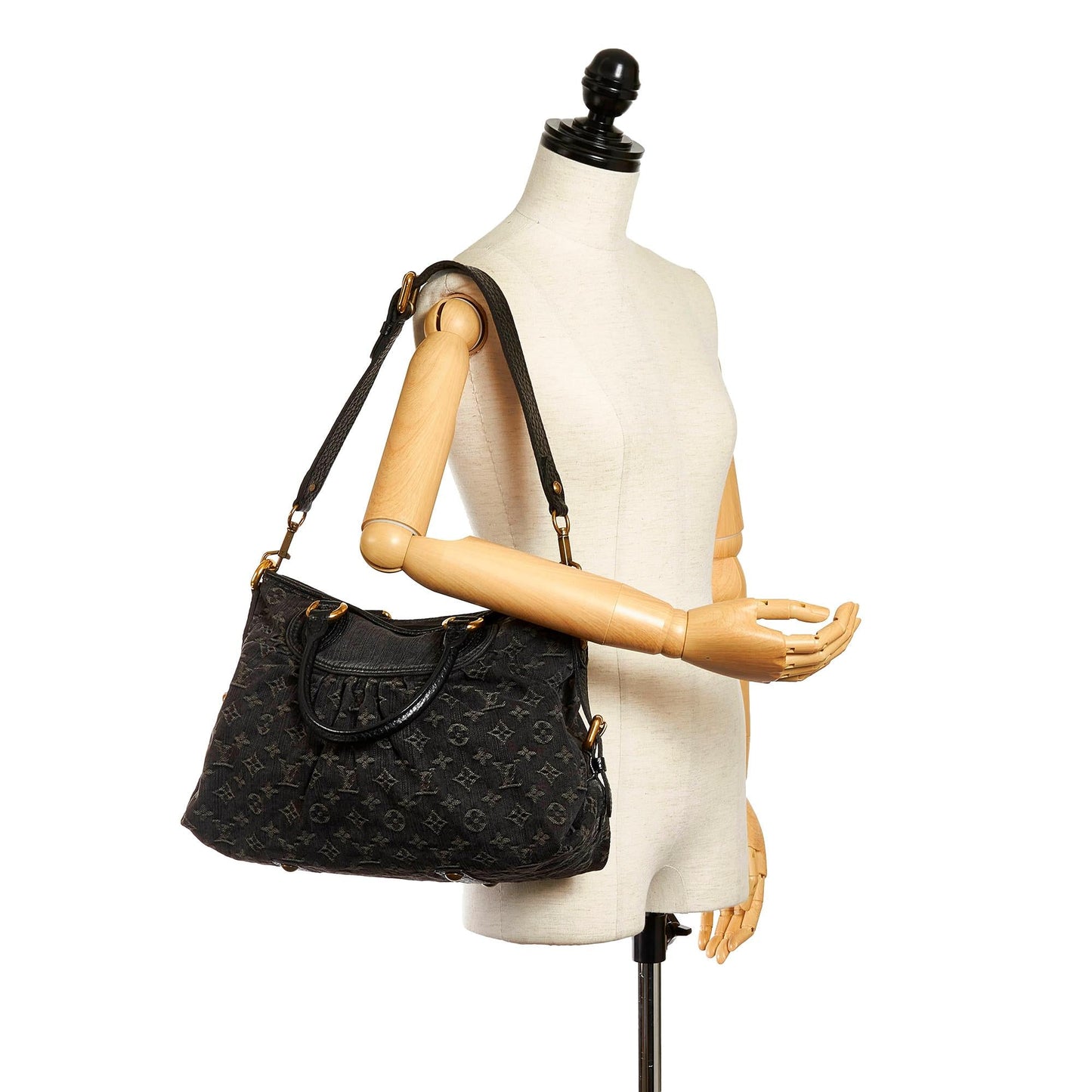 Louis Vuitton Denim Neo Cabby MM (SHG-34630)