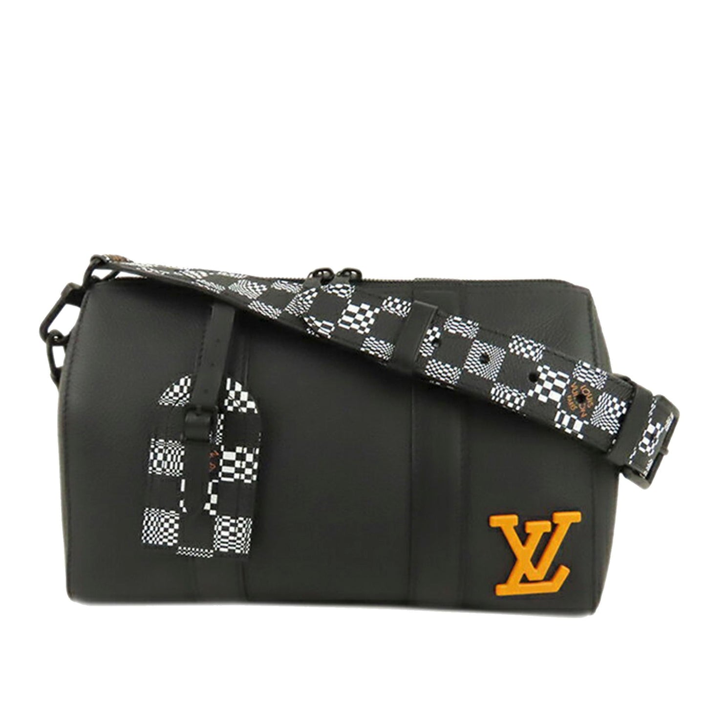 Louis Vuitton Distorted Damier City Keepall XS (SHG-7fNfwH)