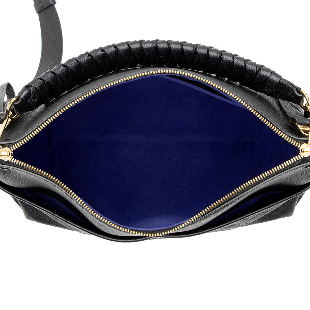 Louis Vuitton Embossed Grained Leather Maida Hobo (SHF-21160)