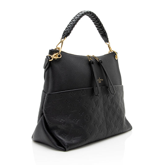 Louis Vuitton Embossed Grained Leather Maida Hobo (SHF-21160)