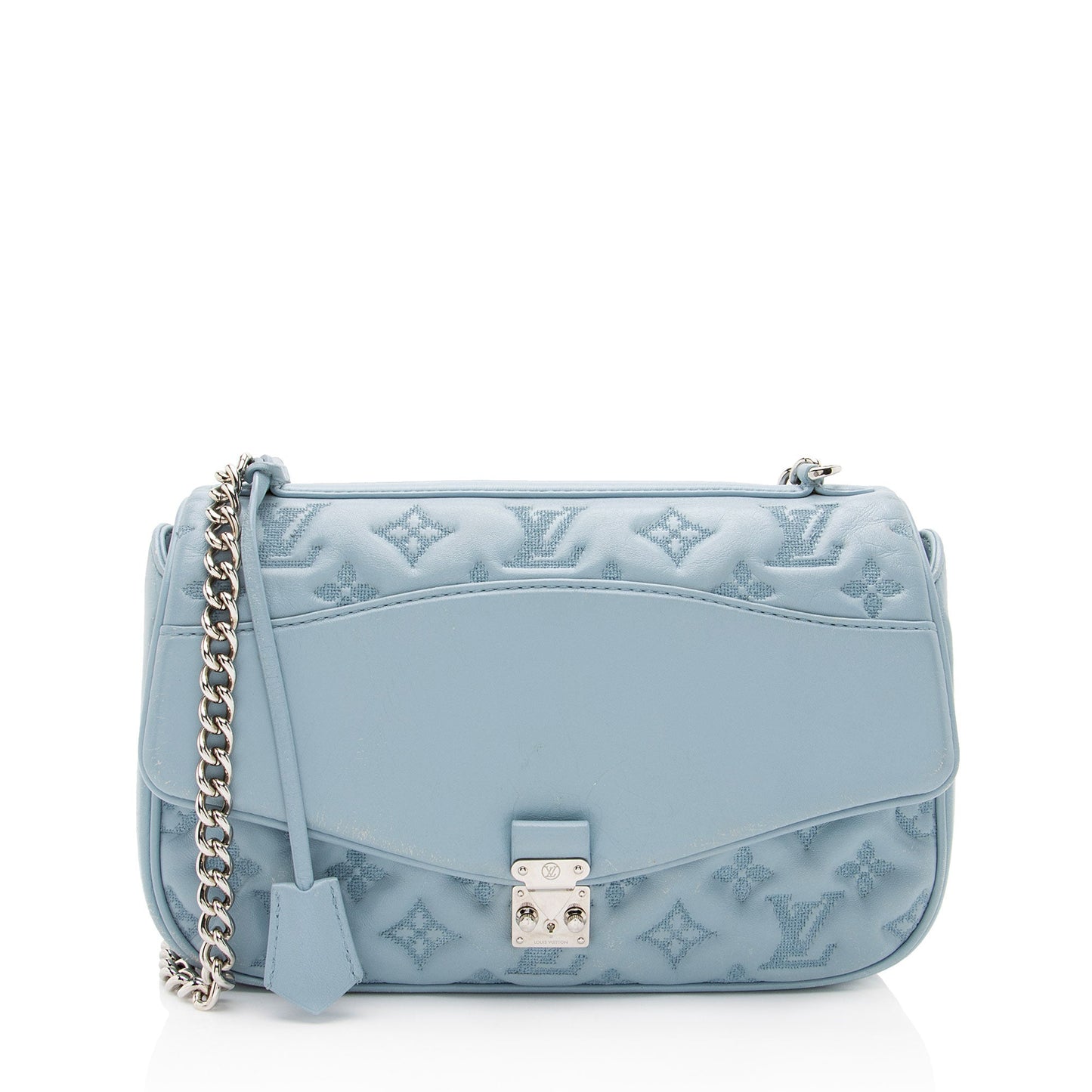 Louis Vuitton Embroidered Monogram Lambskin Mama Broderie Shoulder Bag -