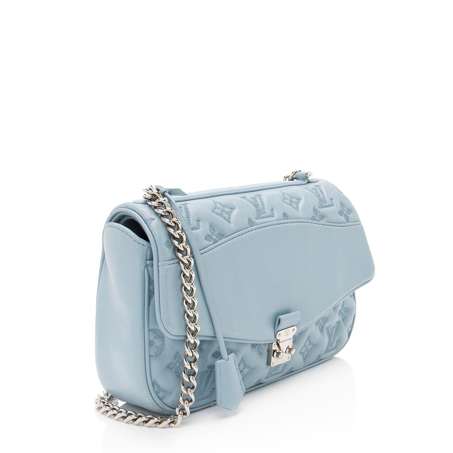 Louis Vuitton Embroidered Monogram Lambskin Mama Broderie Shoulder Bag -