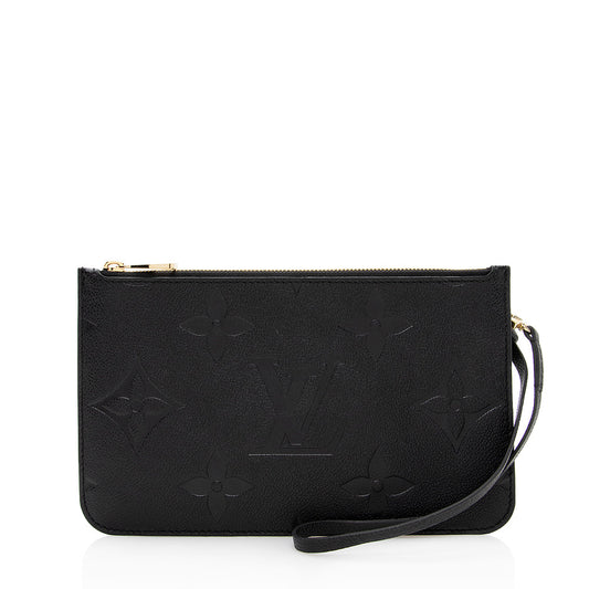 Louis Vuitton Empreinte Giant Monogram Neverfull MM Pochette (SHF-19213)