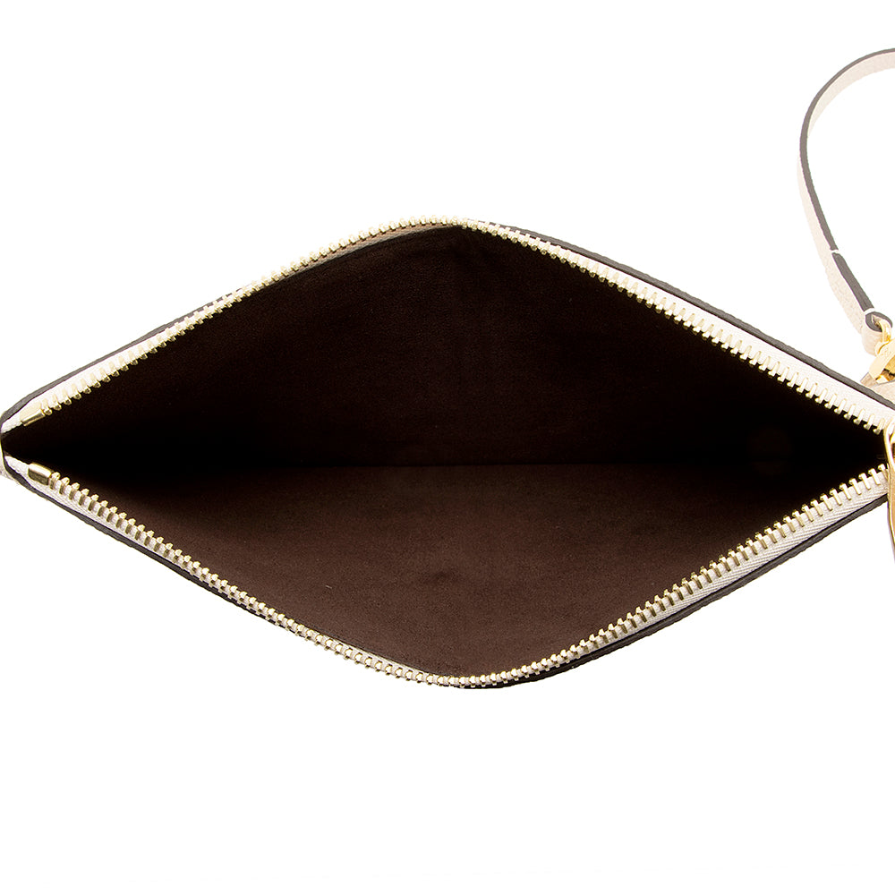 Louis Vuitton Giant Monogram  Empreinte Neverfull MM Pochette (SHF-20860)