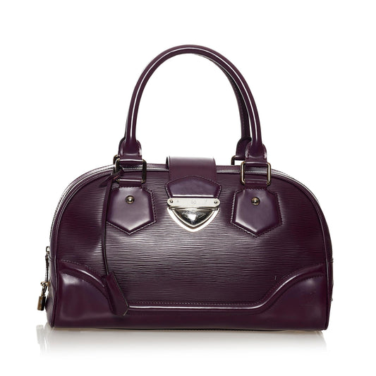 Louis Vuitton Epi Bowling Montaigne GM (SHG-31437)