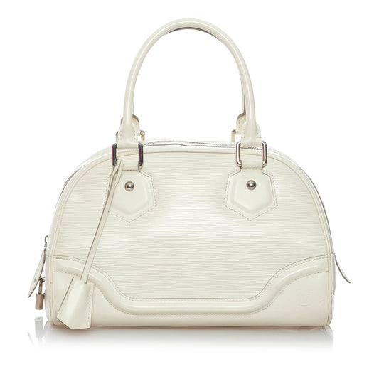 Louis Vuitton Epi Bowling Montaigne PM (SHG-29903)