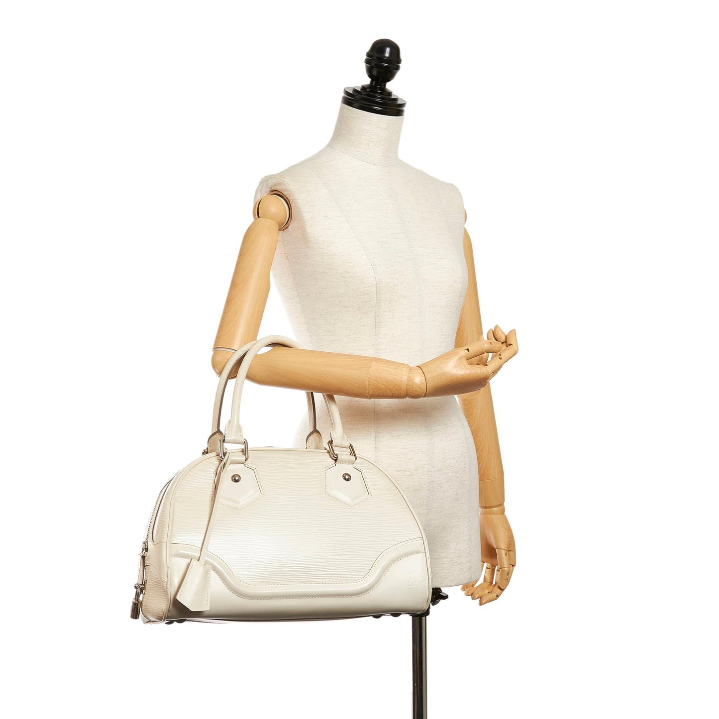Louis Vuitton Epi Bowling Montaigne PM (SHG-29903)