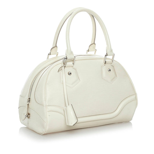Louis Vuitton Epi Bowling Montaigne PM (SHG-30699)