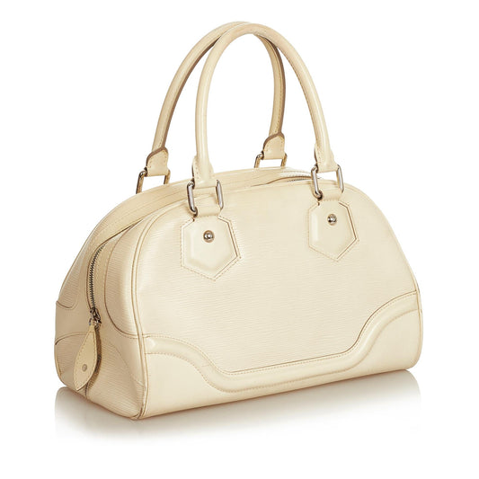 Louis Vuitton Epi Bowling Montaigne PM (SHG-31828)