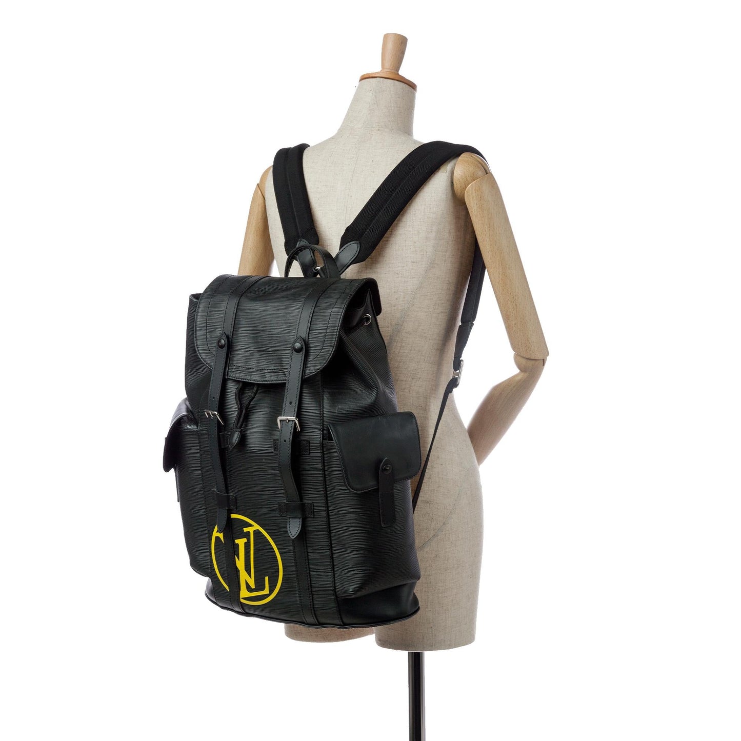 Louis Vuitton Epi Christopher Initials Backpack (SHG-35106)