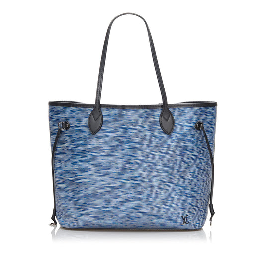 Louis Vuitton Epi Denim Neverfull MM (SHG-7aXtDi)