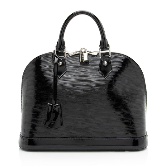 Louis Vuitton Epi Electric Alma PM Satchel (SHF-23580)