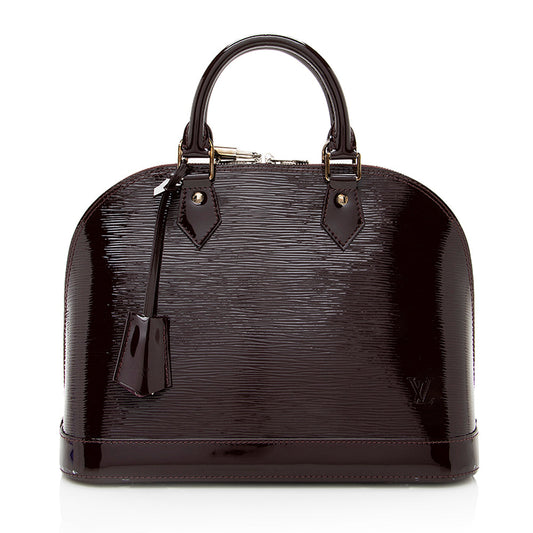 Louis Vuitton Epi Electric Alma PM Satchel