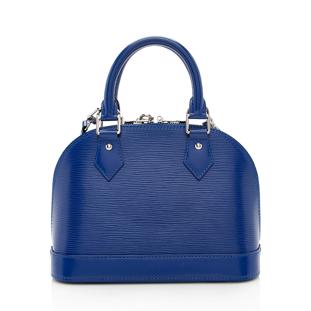 Louis Vuitton Epi Leather Alma BB Satchel (SHF-18595)